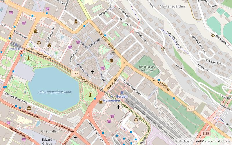 Kunst- und Designhochschule Bergen location map