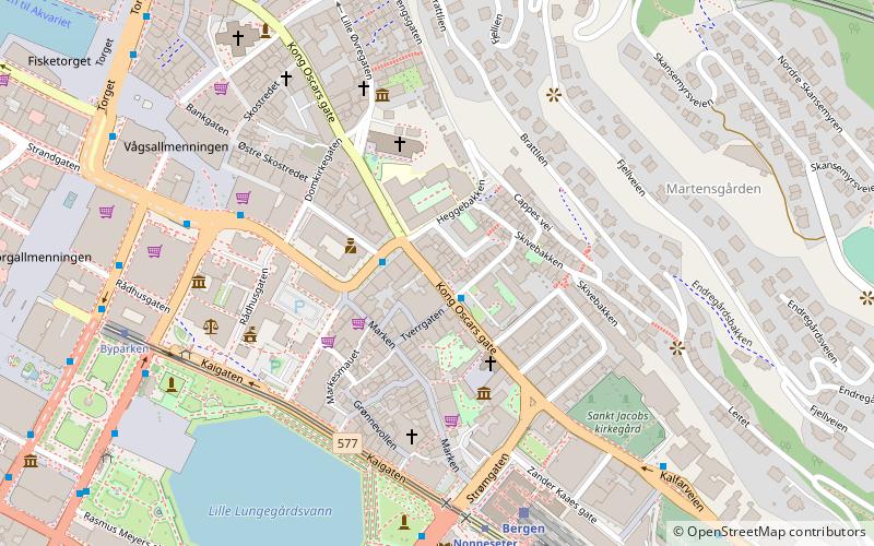 Kong Oscars gate location map