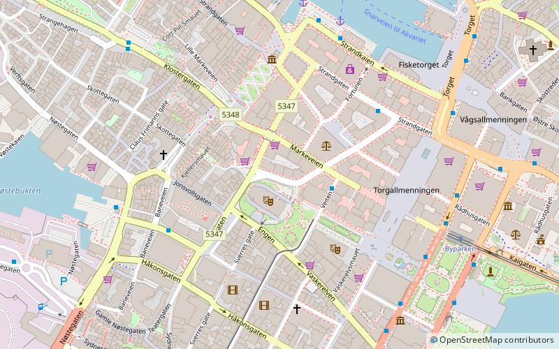 teatr norweski bergen location map