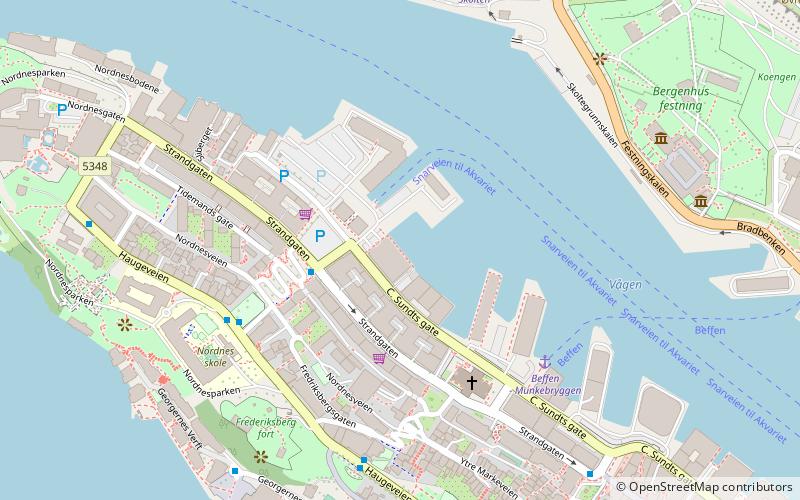 Nordnes brygge location map