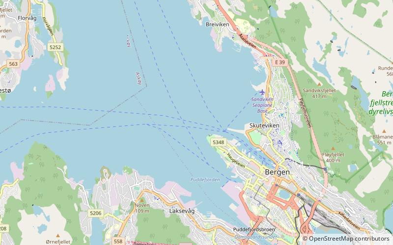 Nordnes location map