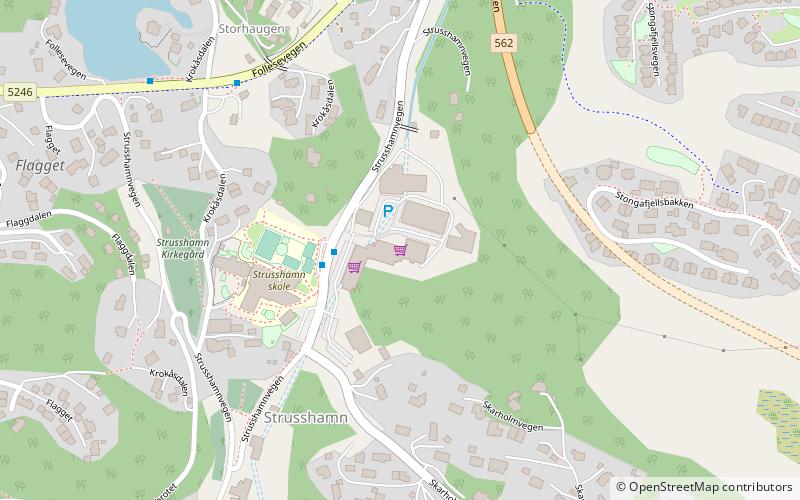 strusshamn senter askoy location map
