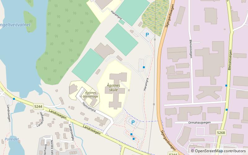 Ågotnes Stadion location map