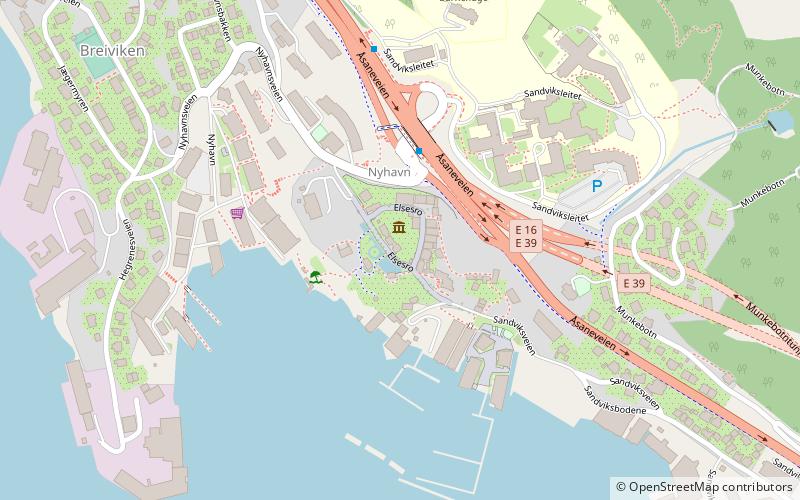 elsero bergen location map