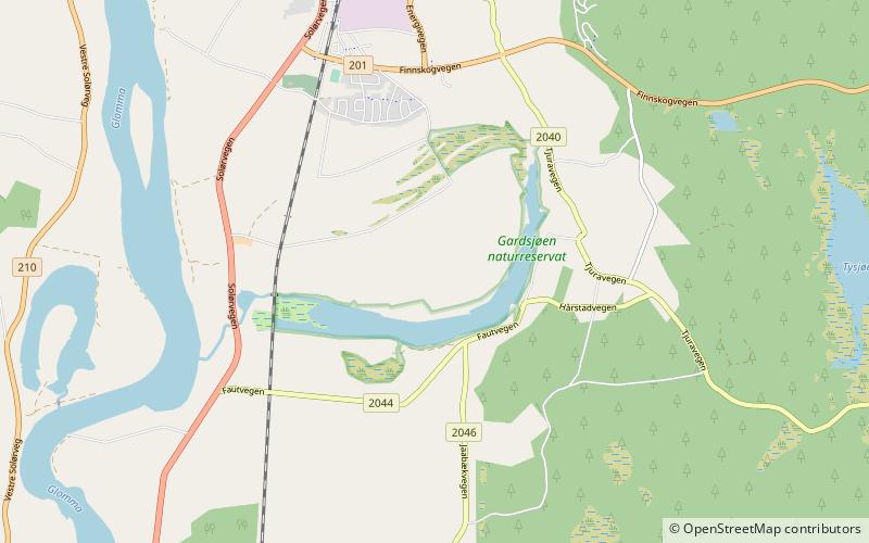 gardsjoen location map