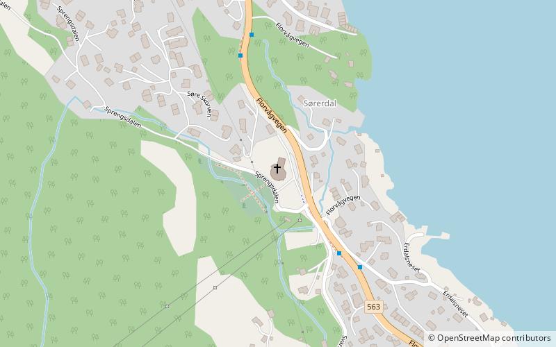 Erdal Church location map