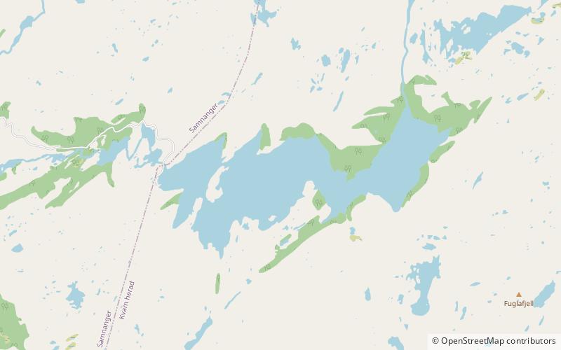 Holmavatnet location map