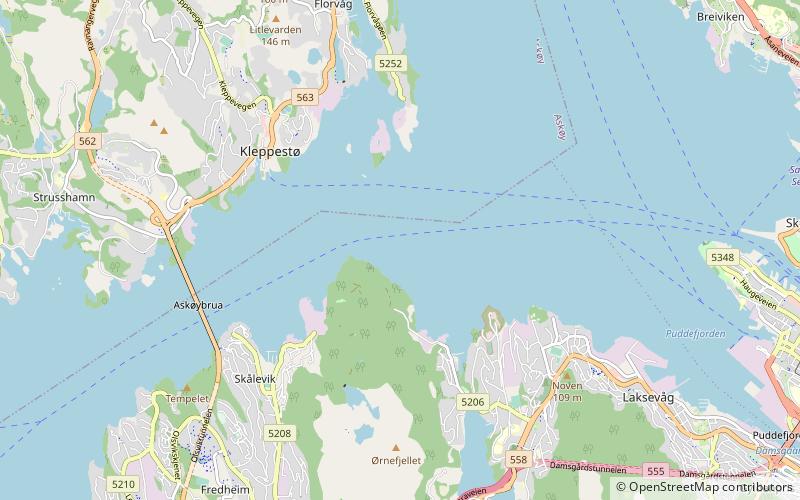 Byfjorden location map