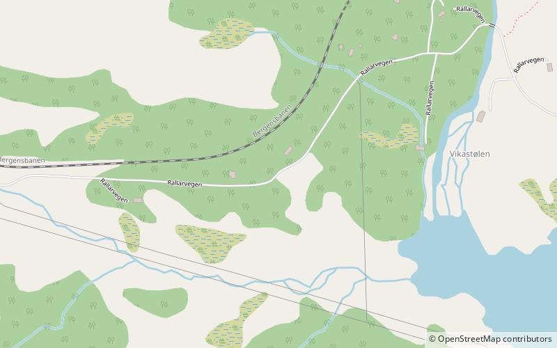 rallarvegen haugastol location map