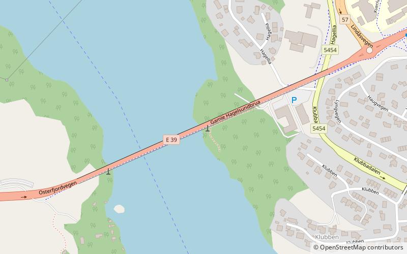 Hagelsund Bridge location map