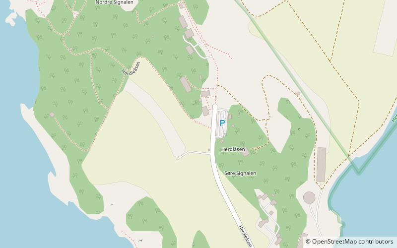 Herdla Island location map