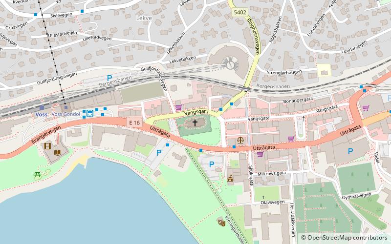 Vangskyrkja location map