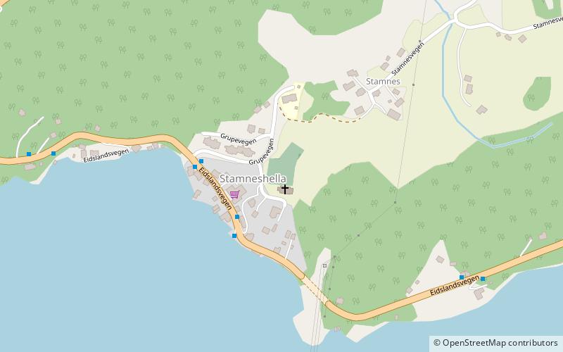 Stamnes Church location map