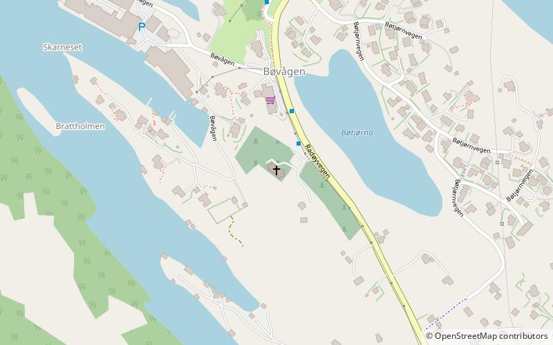 Hordabø kyrkje location map