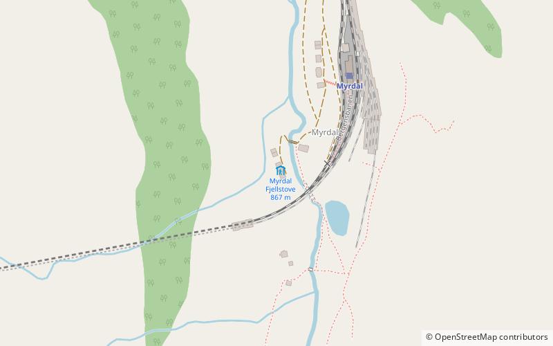 myrdal fjellstove location map