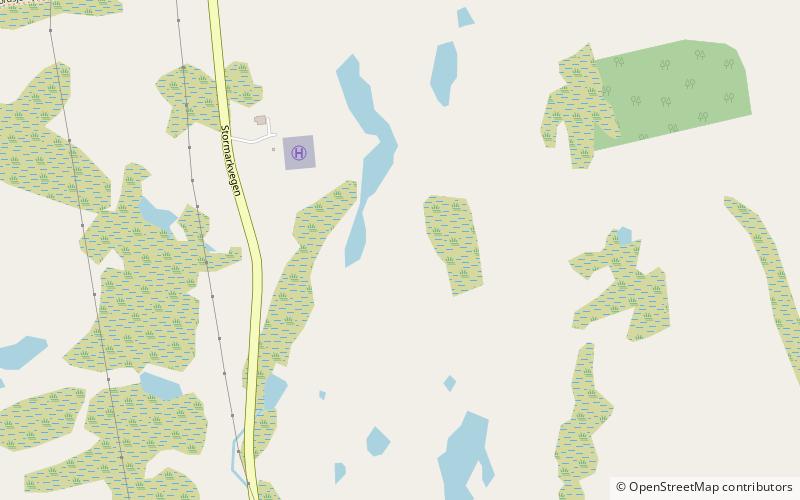 Fedjebjørnen location map