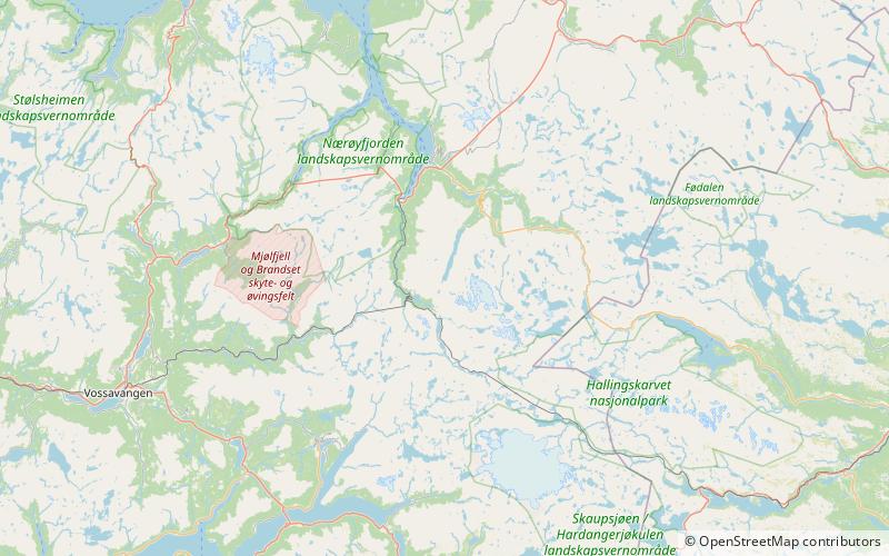 Viddalsdammen location map