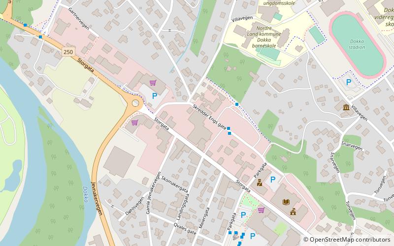 Dokka location map