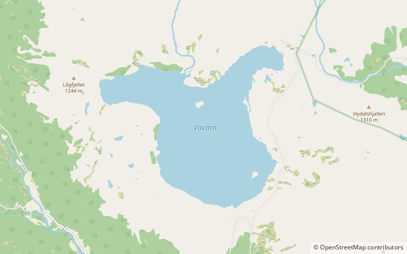 Vavatn location map