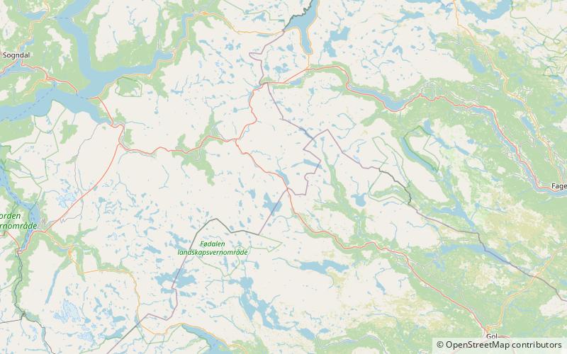 Eldrevatnet location map