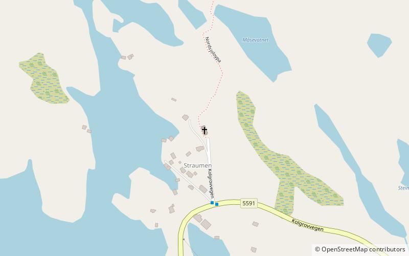 Husøy Church location map