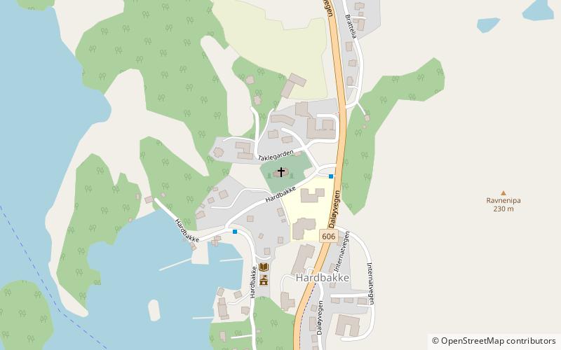 Solund Church location map
