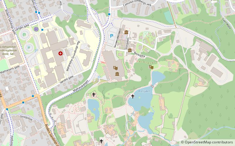 norweskie muzeum olimpijskie lillehammer location map