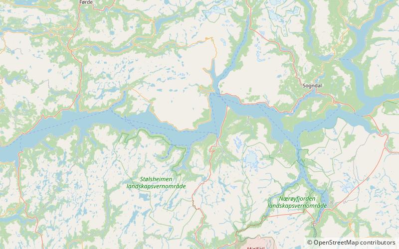 Kvamsøy, Sogndal location map