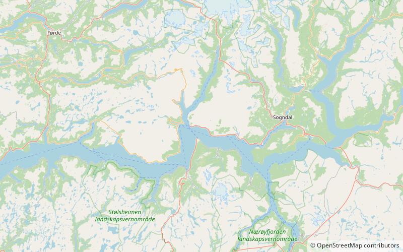 Kvinnefossen location map
