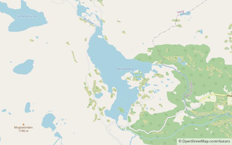 fleinsendin location map