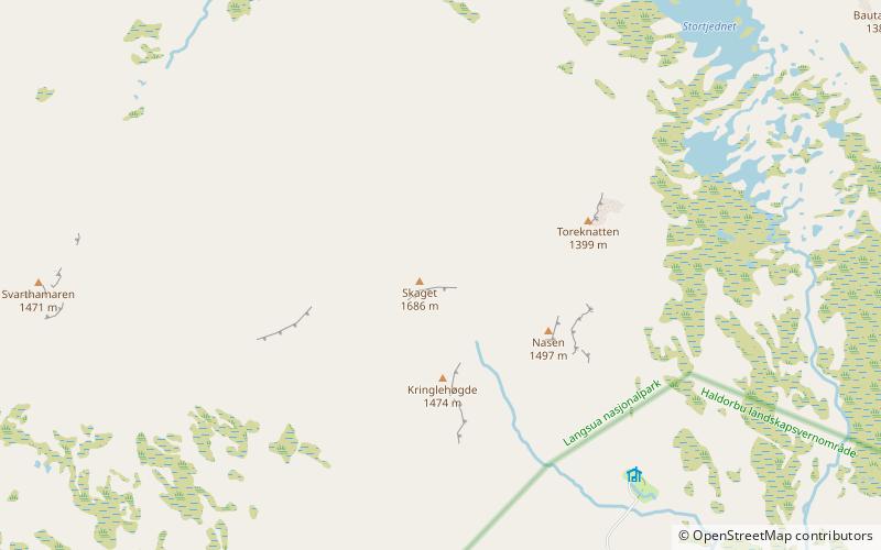 skaget park narodowy langsua location map