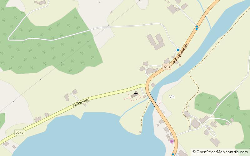 Viksdalen Church location map