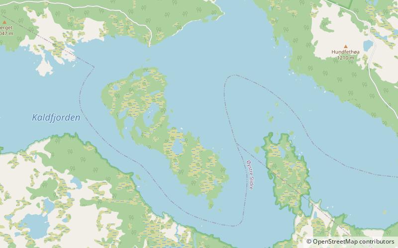 kaldfjorden location map