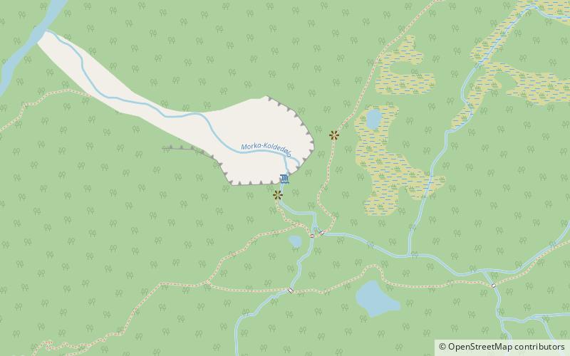 Vettisfossen location map