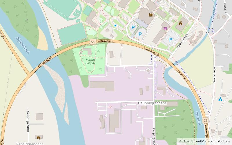 jostetal gaupne location map