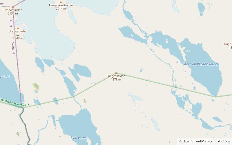 langeskavlen location map