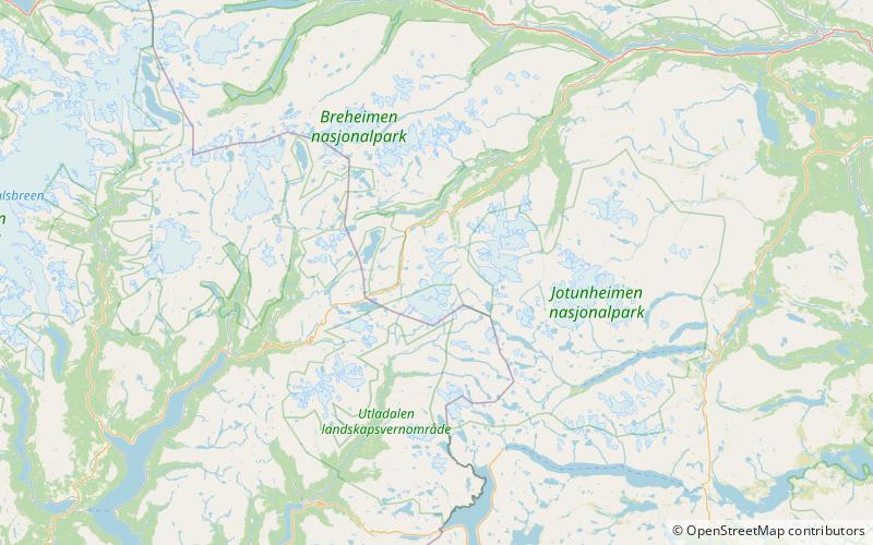 storbreatinden location map