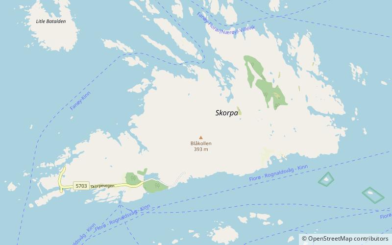 Skorpa location map