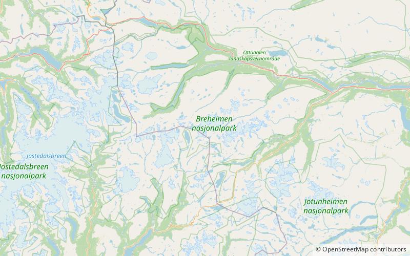 Holåtindene location map