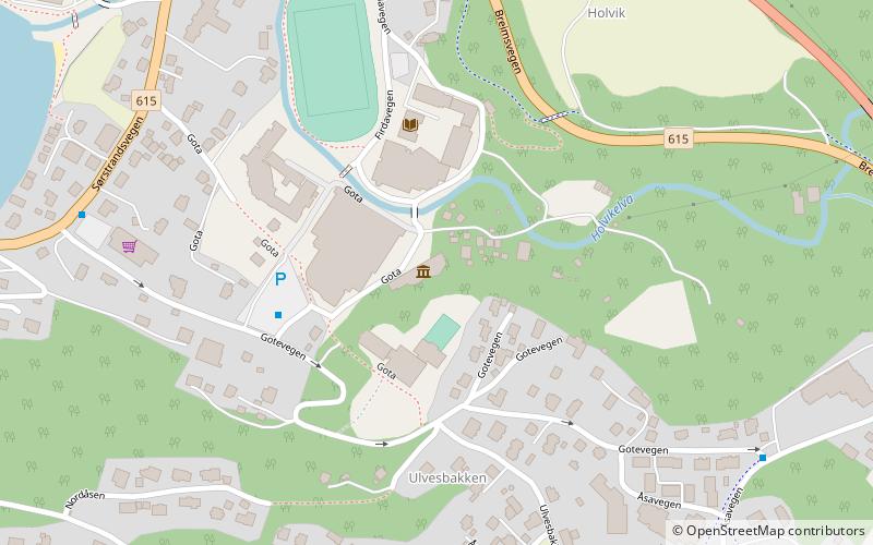 Museums of Sogn og Fjordane location map