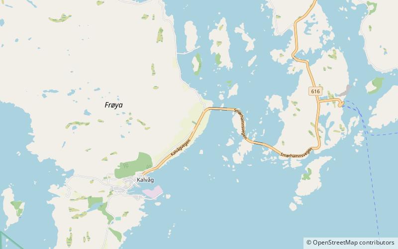 Frøya Church location map