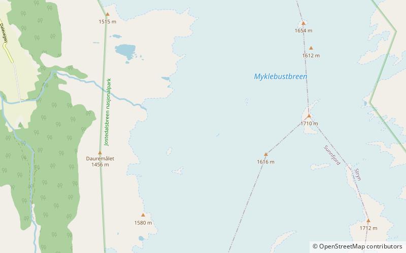 Snønipa location map