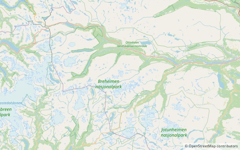 Hestdalshøgdi location map