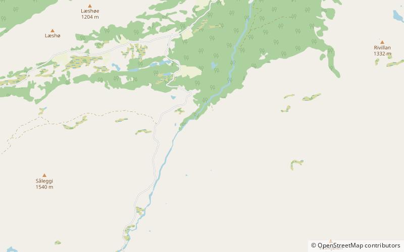Juvasshytta location map