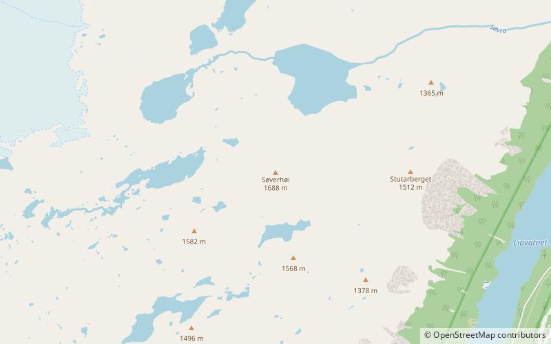 Søverhøi location map