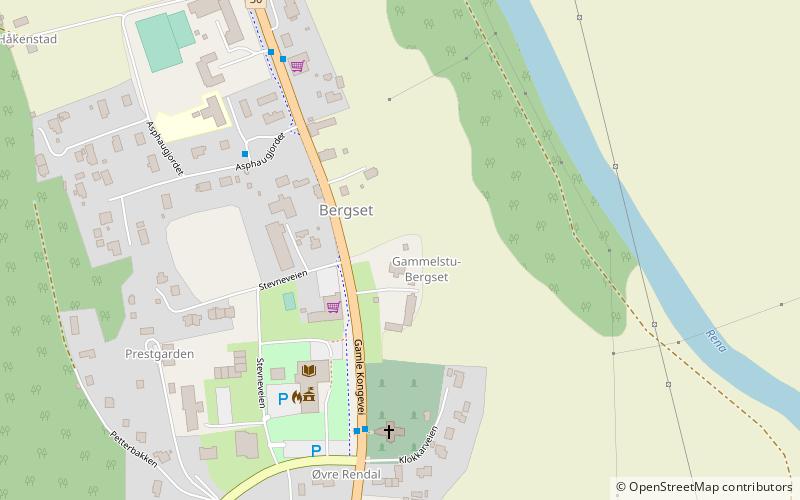 Øvre Rendal location map