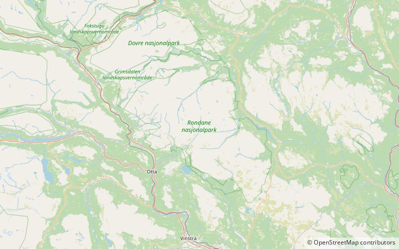 Rondvatnet location map
