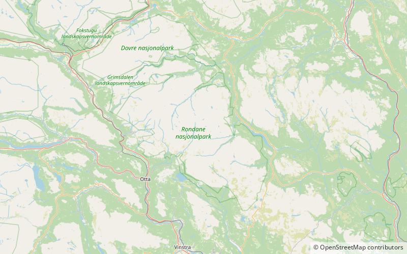 Vinjeronden location map