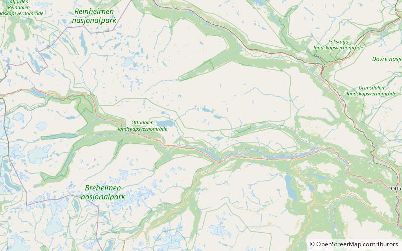 horrungen location map