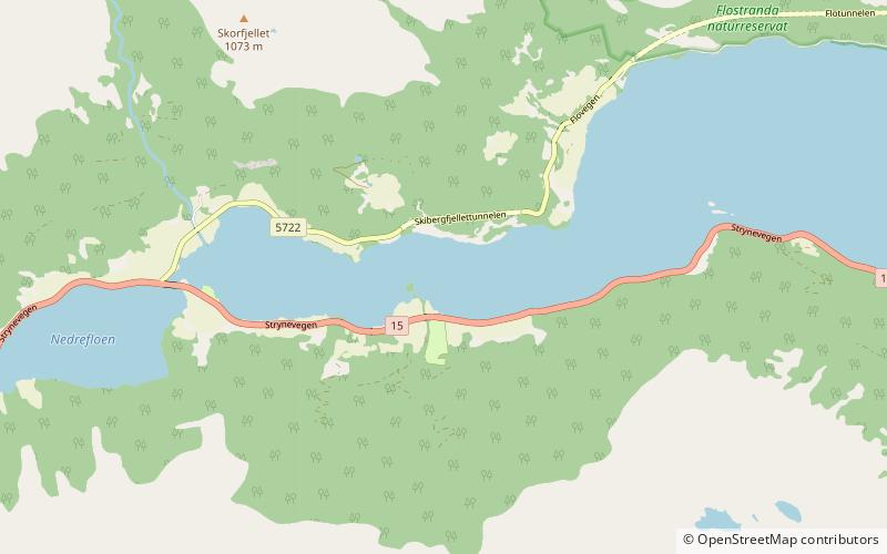 Oppstrynsvatn location map